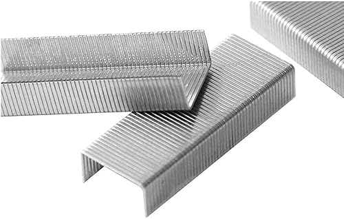 Miniatura 7 de Paquete de 5 5000 grapas estándar, 26/6 pulgadas de longitud de pierna, puntas de punta de cincel, grapas sin atascos, se adapta a todas las