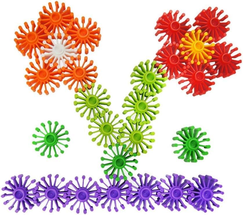 Image of Little Fingers Colourful Plastic Gear Building Blocks Set for Kids, Pack of 28