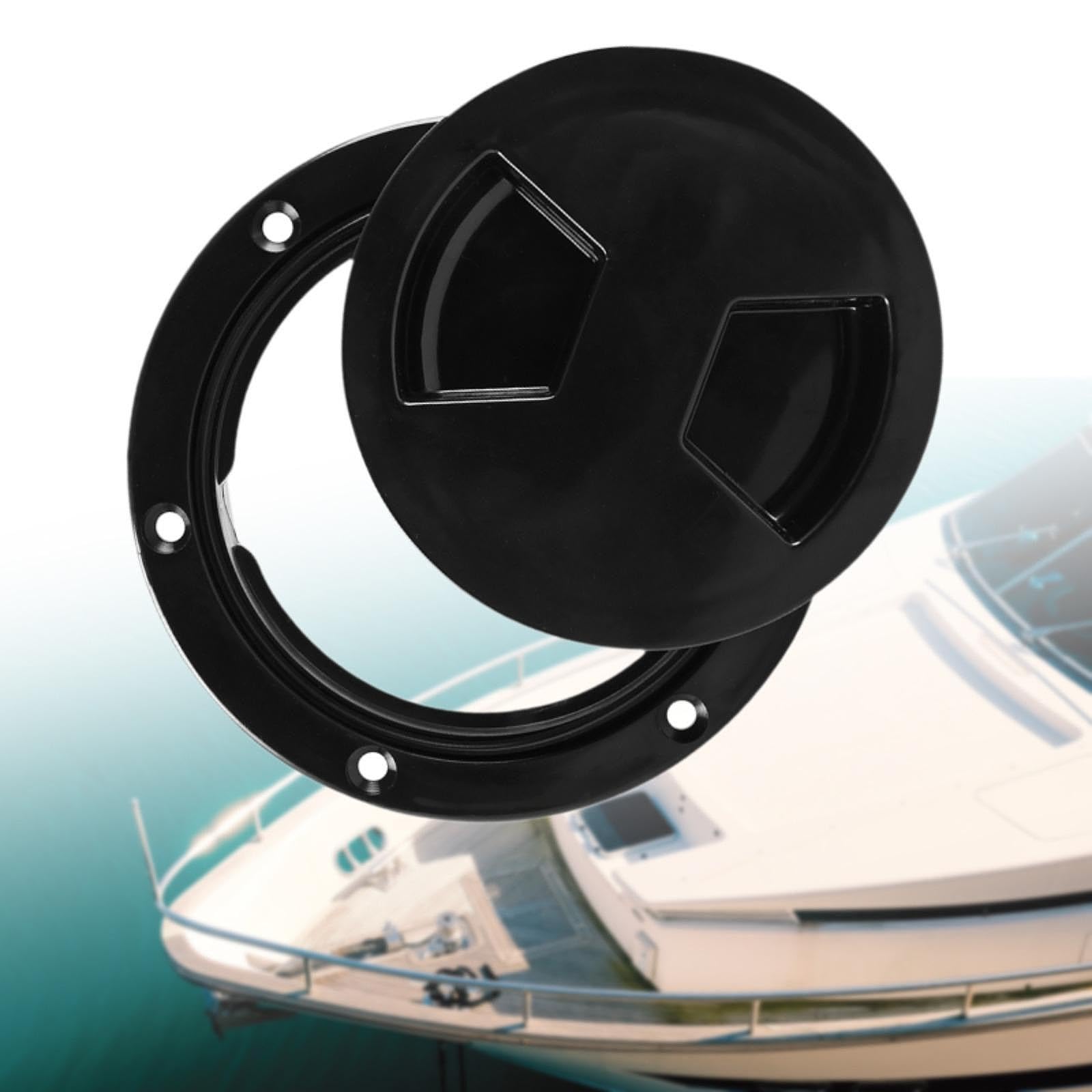 Vaveren 3X Boat Leakproof Convenient Assemble Anti Slip Surface Marine Inspection Deck Plate for RV Outdoor Facilities