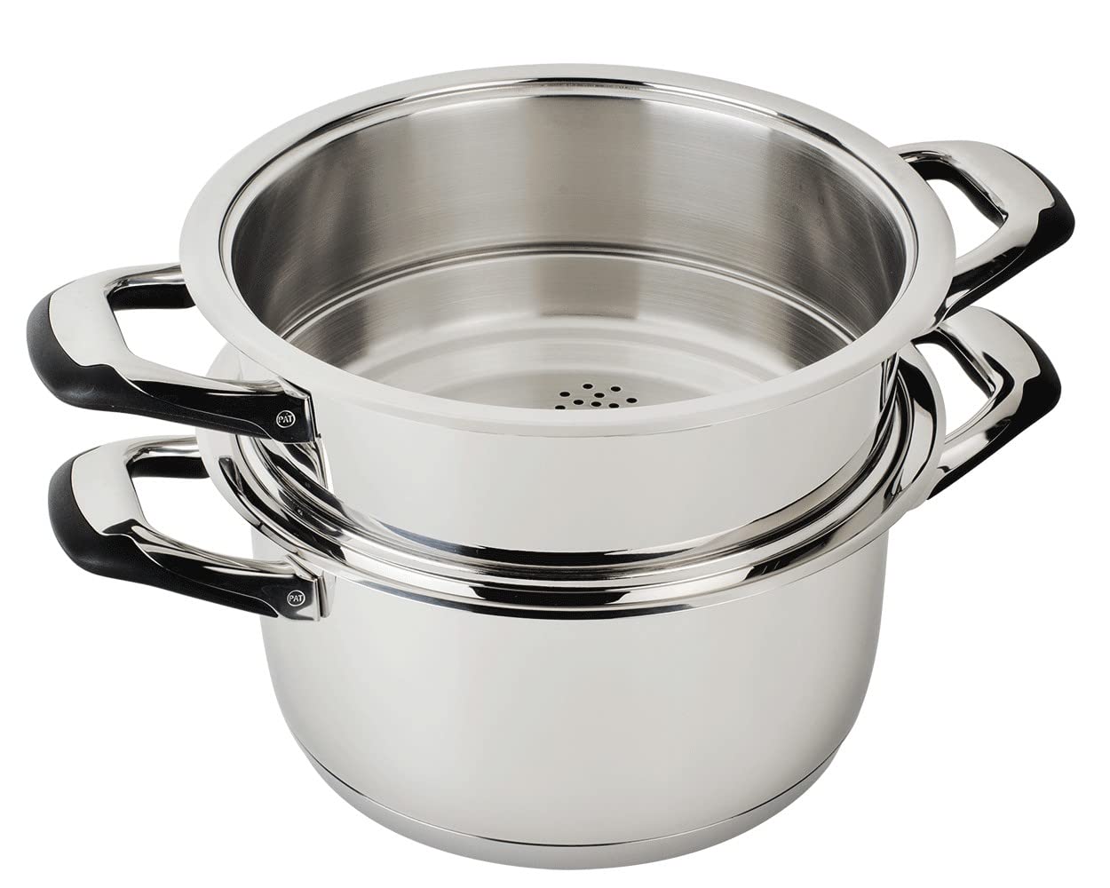 Vaporizador 6L Inox 18/10 – Diámetro 24cm – Todos los fuegos – Termómetro integrado