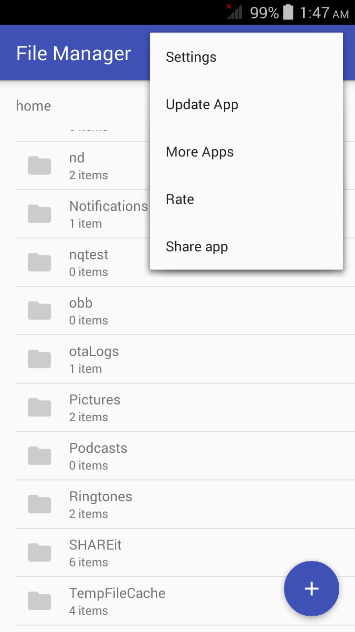 Folder/File Manager App on Amazon Appstore