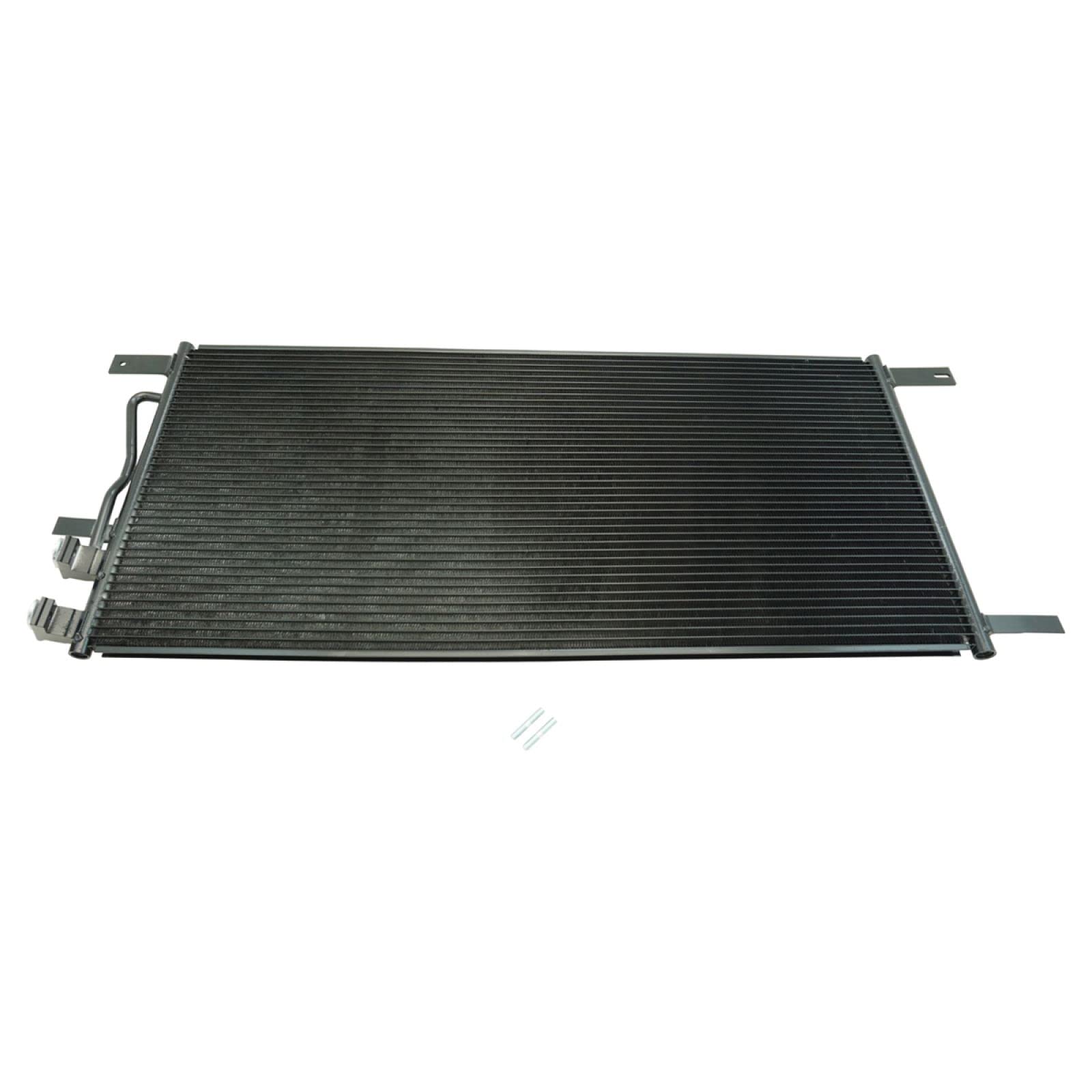 TRQ AC Condenser A/C Air Conditioning Compatible with Ford F250 F350 F450 6.4L Diesel Truck