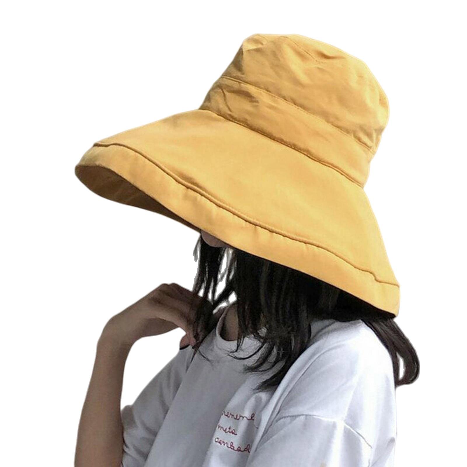 Sombrero de pescador de primavera y verano para mujer, sombrero de pescador plegable para mujer, sombrero de viaje