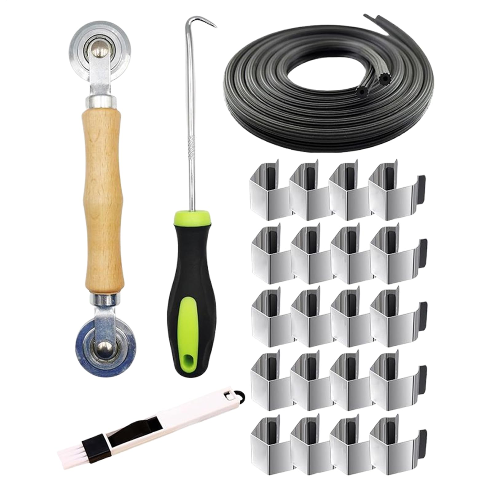Kit de mosquiteras para caravanas, jardines y porches con accesorios de instalación
