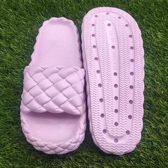 Image of Slipper for Women and Girls Flip Flops Summer Anti Skid Soft Pvc Sole Slide Home Indoor Slippers for Bedroom chappal