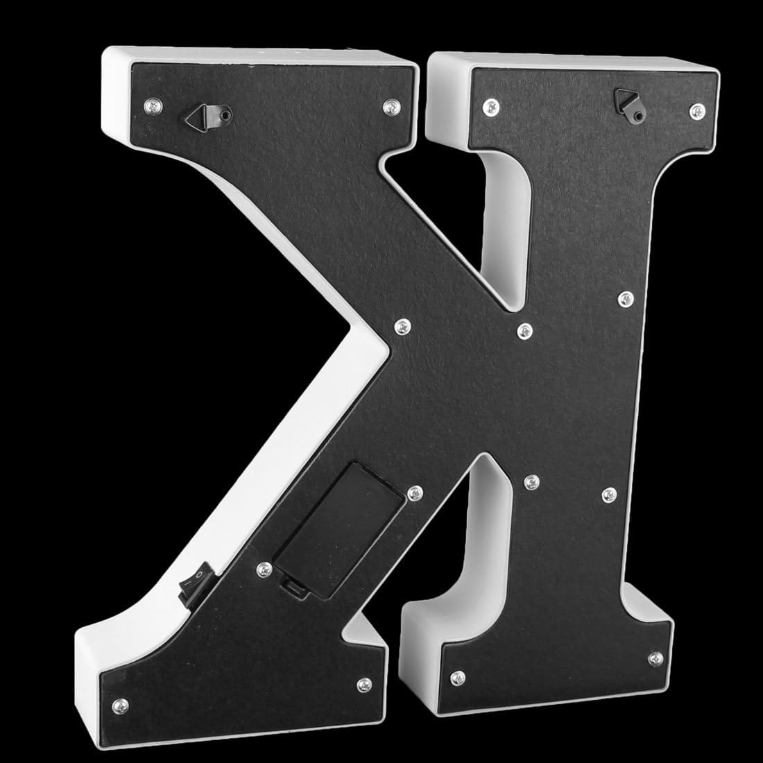 Plastic Livingroom English K Letter Alphabet DIY Hanging LED Light White (id: 887 18f 872 623 e68