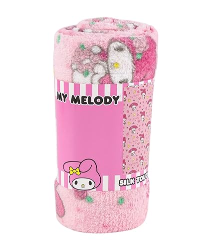 My Melody Soft Silky Fleece Throw 40"x50"