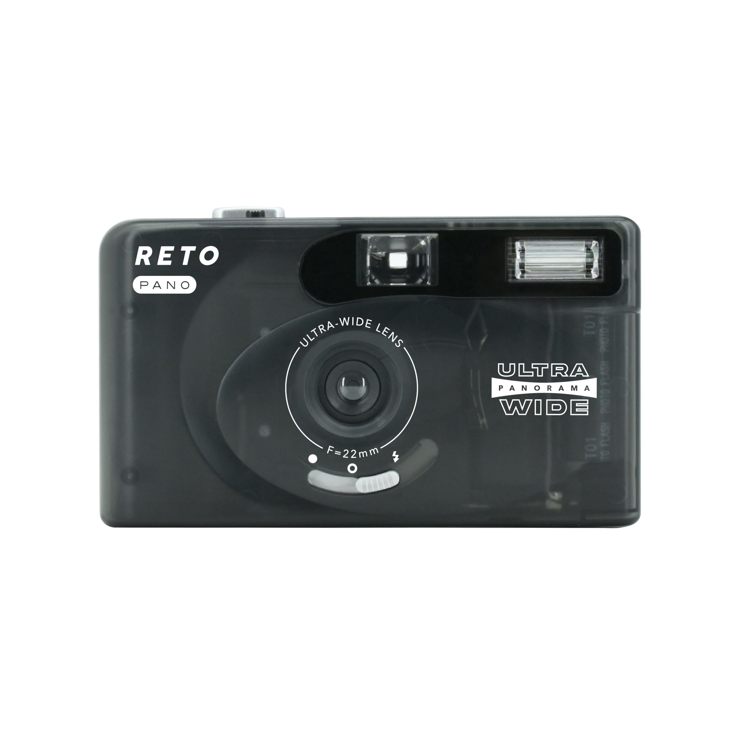 PANORAMIC CAMERA フィルムカメラ Amazon | RETO PANO 35mmフィルムカメラ - 22mm広角レンズ