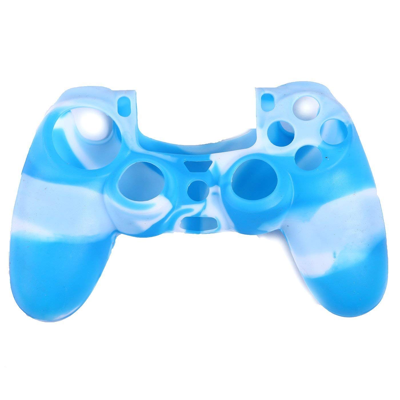 Tobo Dual Colour Silicone Skin Grip Cover Case Compatible with PS4 Controllers. (Sky Blue & White)(TD-060CC) (B082G7BJHV) Amazon Price History, Amazon Price Tracker