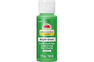Apple Barrel Gloss Acrylic Paint in Bright Green, 2-Ounce Bottle (20361)