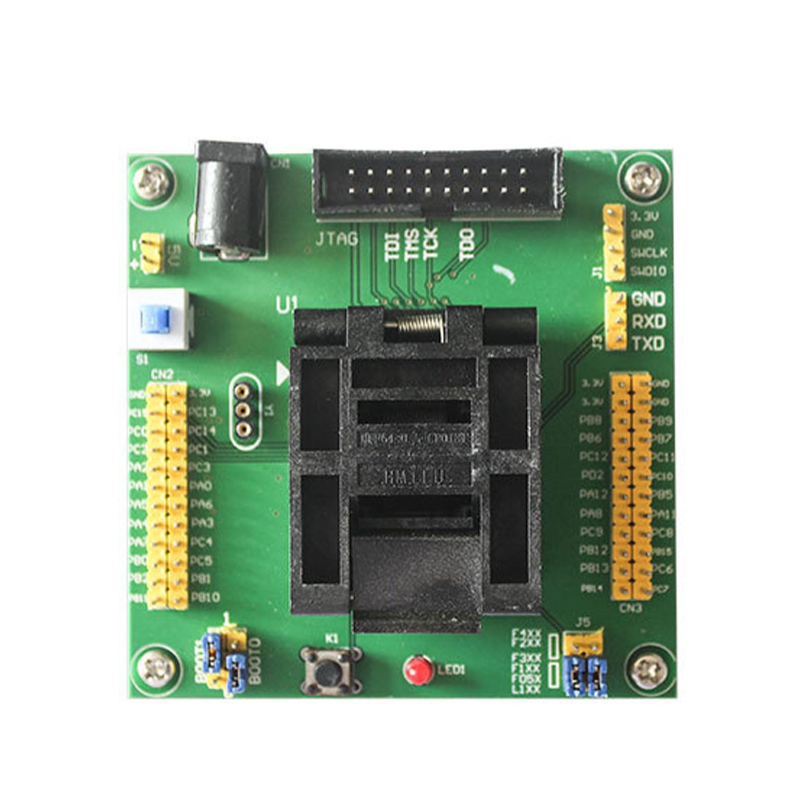 LQFP48 / 64/100/144ft Download Programmatore e Debugging Station con Struttura per Chip Burning Programmatore Adattatore