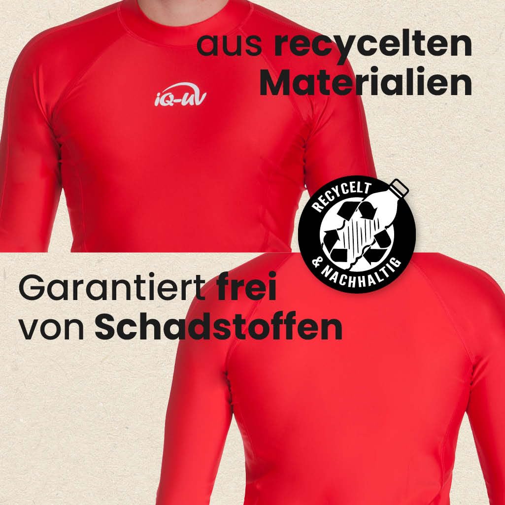 iQ-Company UV 300, Camiseta de Manga Larga con Protección UV para Hombre