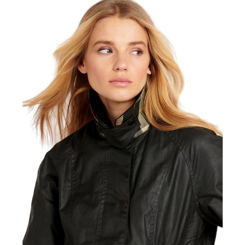 barbour international blackwell wax jacket in sage