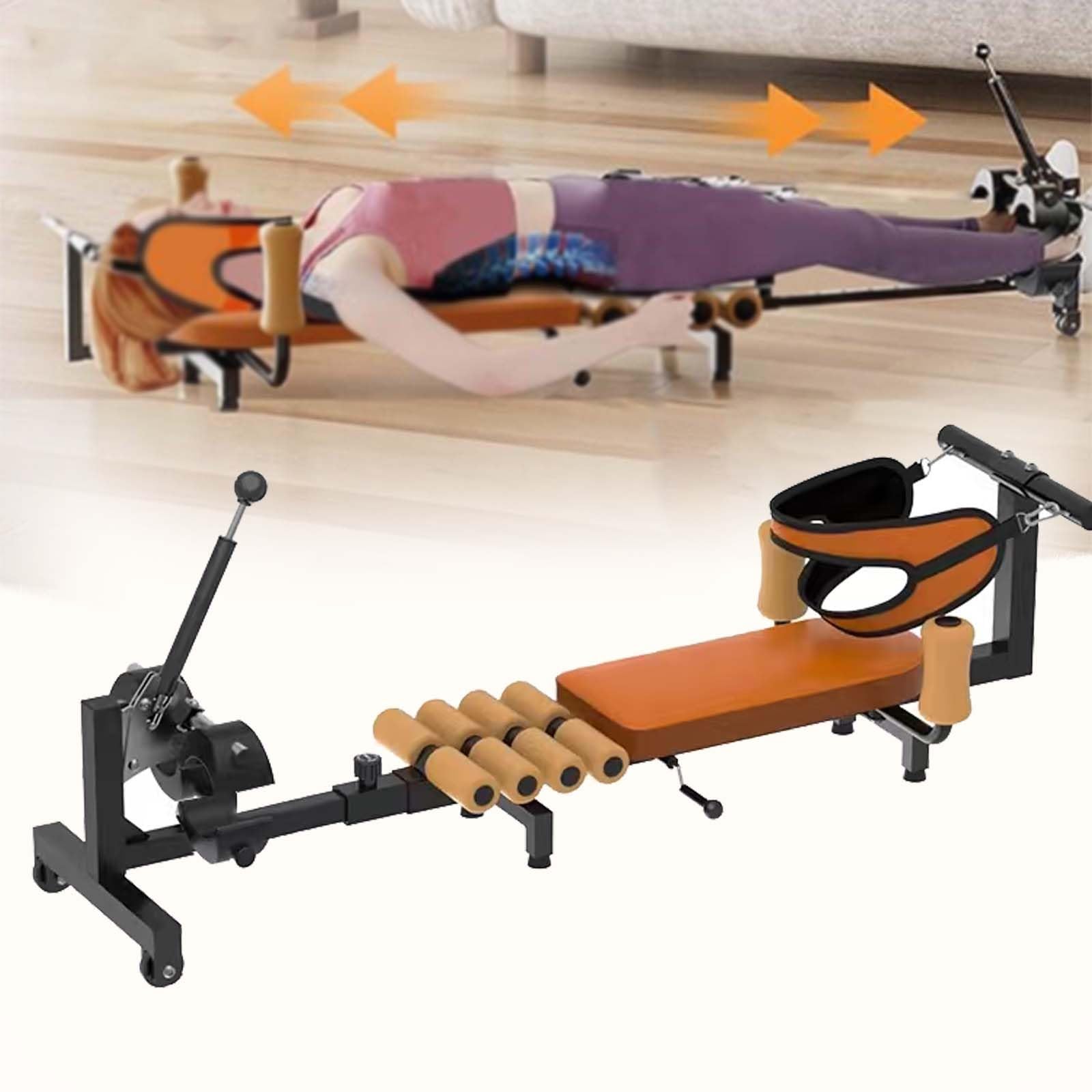Rückenstrecker Bank，streckbank wirbelsäule，Höhenverstellbar，Multifunktions Inversionsbank für Zuhause, Fitnessstudio und Menschen mit sitzender Tätigkeit