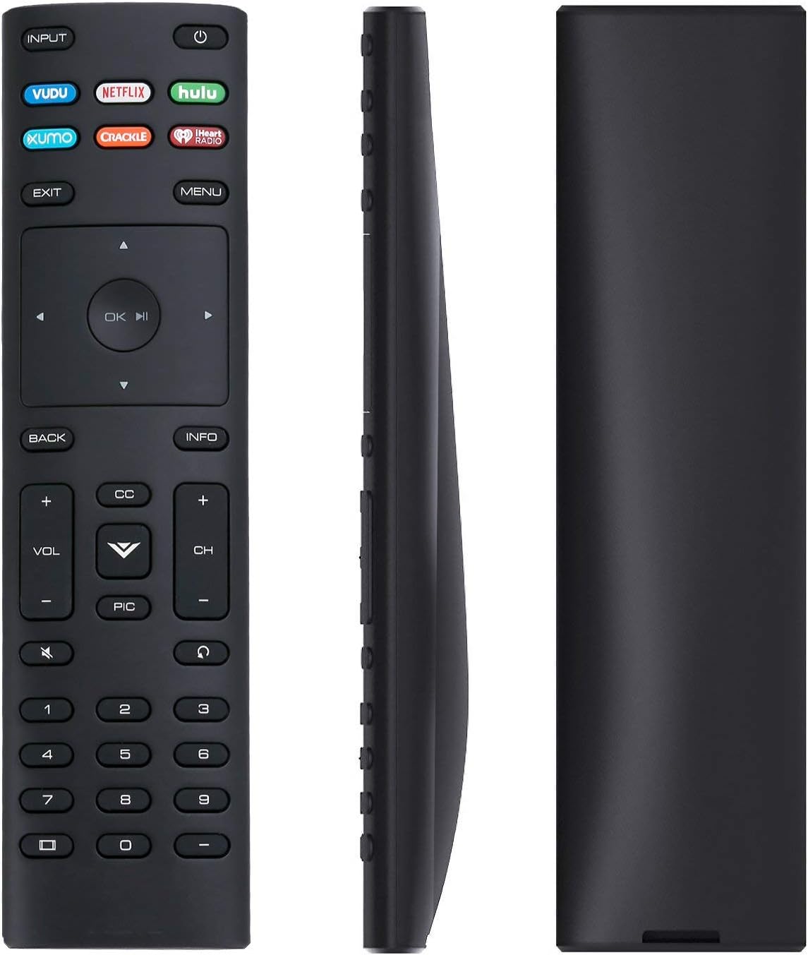 New XRT136 Replace Remote Fit for VIZIO TV D24F-F1 D32FF1 D43F-F1 E55U-D0 E55UD2 E55-D0 M65-D0 M65E0 P65-E1 P75C1 P75E1 M70-E3 M75E1 (Renewed)