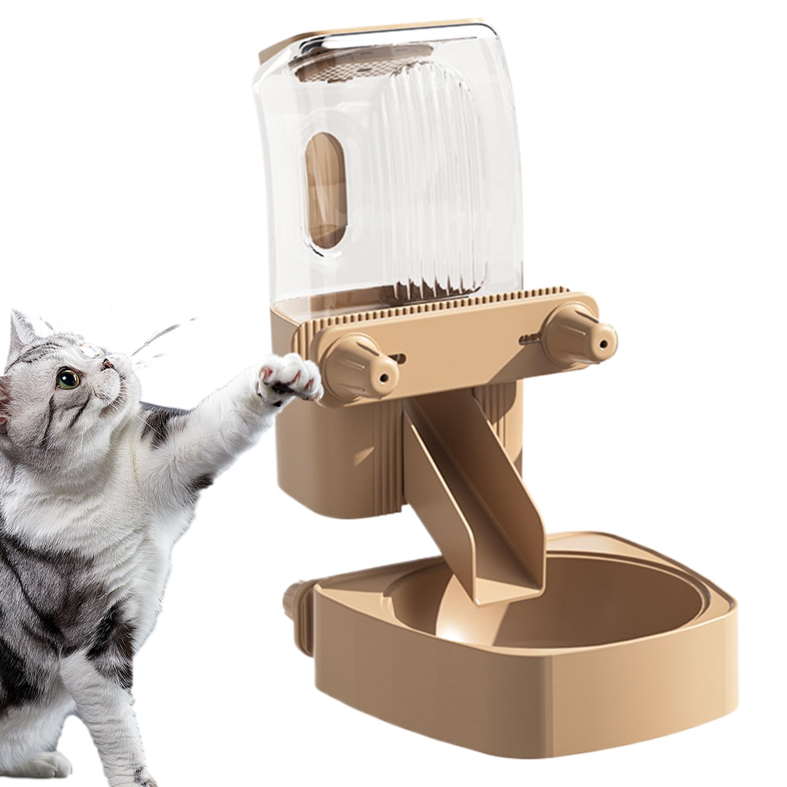 Distributeur de nourriture pour chien en cage idéal pour voyage en voiture