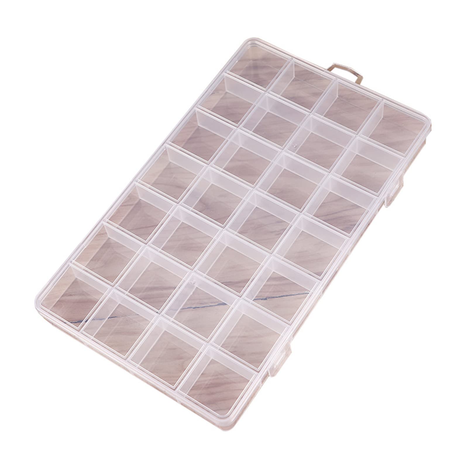 Maxtonser 28 Grids Storage Jewelry Box Compartment Container for Beads Earring Box for Ring-Earring Necklace Crafts