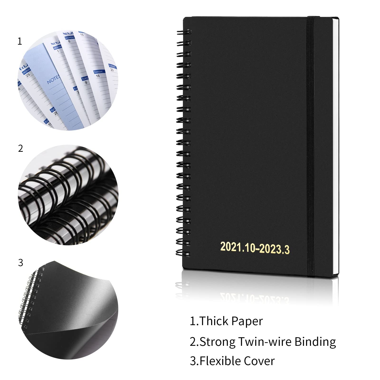 2022 planner Weekly Monthly Planner 2022, Agenda 2022 Daily Planner