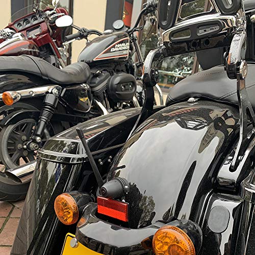image for RYDONAIR Short Antenna Compatible with Harley Davidson 1989-2025, Inte