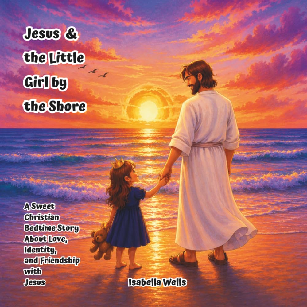Jesus & the Little Girl by the Shore: A Sweet Christian Bedtime Story About Love, Identity, and Friendship with Jesus