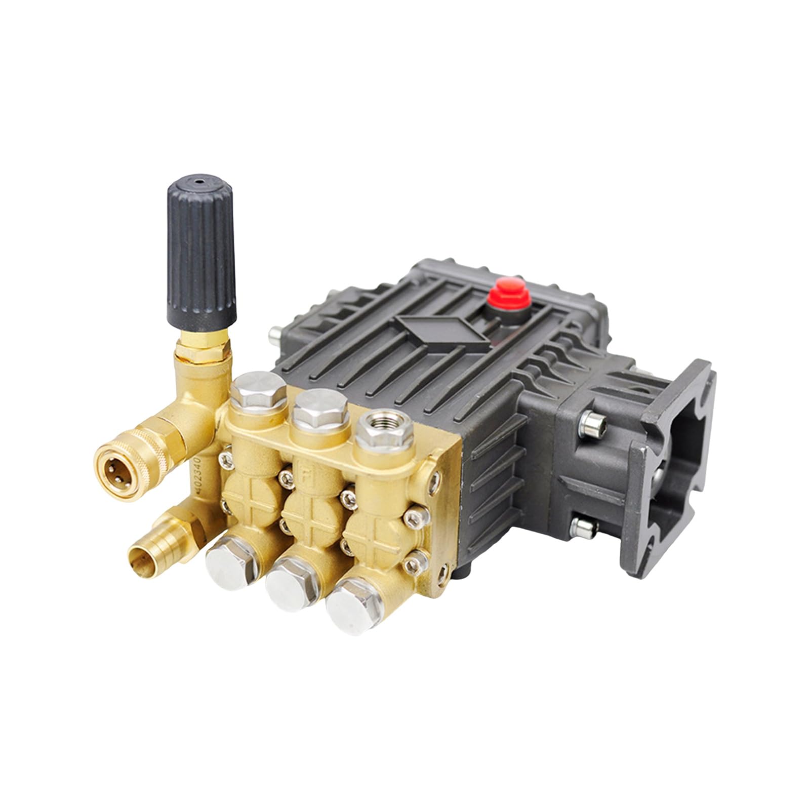 Pompe idropulitrice ad alta pressione da 15 litri con pompa a stantuffo in ceramica per idropulitrice per attrezzature per la pulizia esterna Acqua di lavaggio a pressione