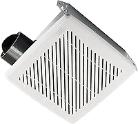 Broan-NuTone 50 CFM Bathroom Exhaust Fan, Energy Star Certified, Ultra-Quiet 2.0 Sones, Modern Grille, Easy Install