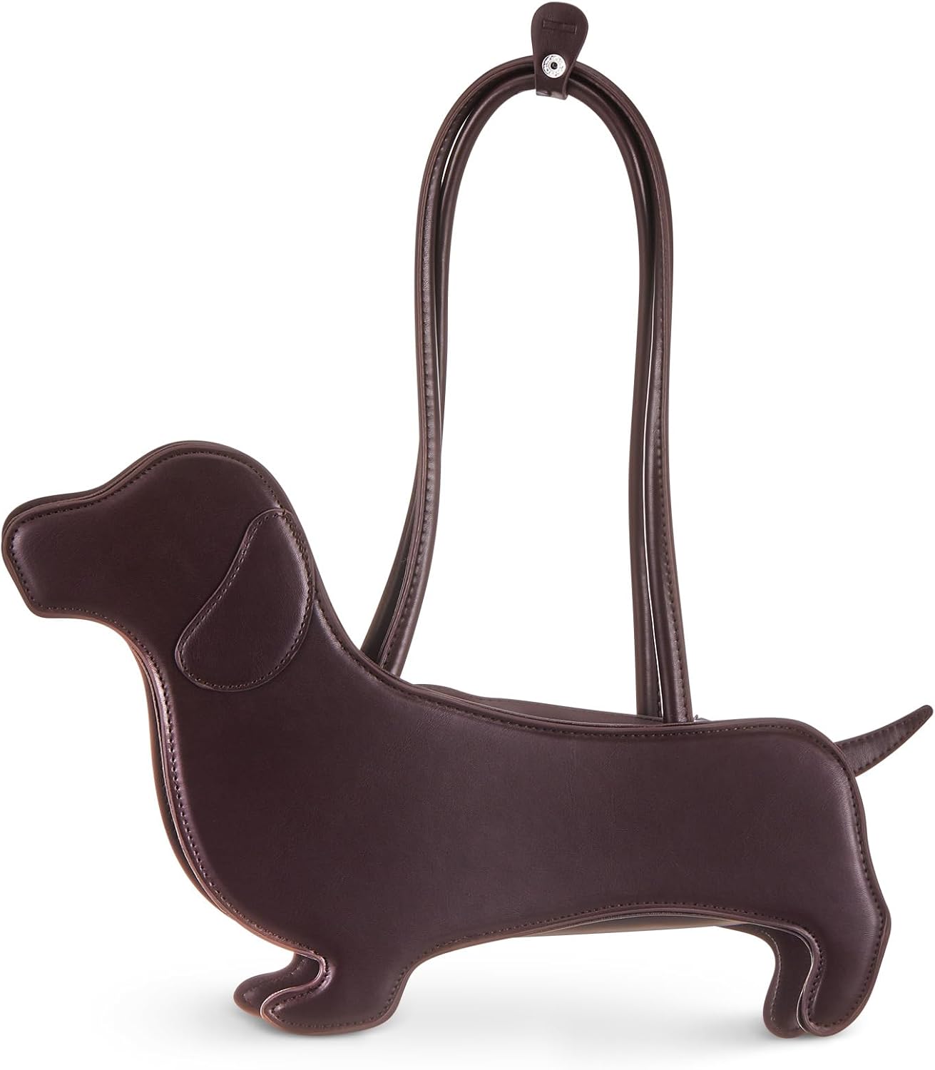 Dachshund Bag, Gifts for Women Purse Dachshund Dog Shaped Shoulder Bag Cute Pet PU Leather Tote Handbag for Puppy Lovers Mom Daughter Friends Weiner Sausage Dog Birthday Gifts