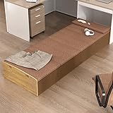 HELLOPAPO Klappbett mit Matratze Konvertierbares Schlafsofa Stuhl Wohnzimmer/Schlafsaal/Gast/Home Office/Wohnung Multifunktional Dehnbar Gästebett