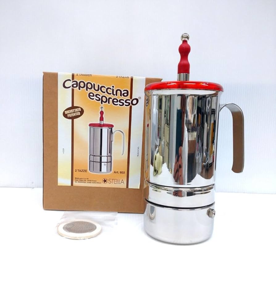Stellaステラ社エスプレッソ　６カップ用　イタリア製 Stellaステラ社エスプレッソ 6カップ用 イタリア製 Stella