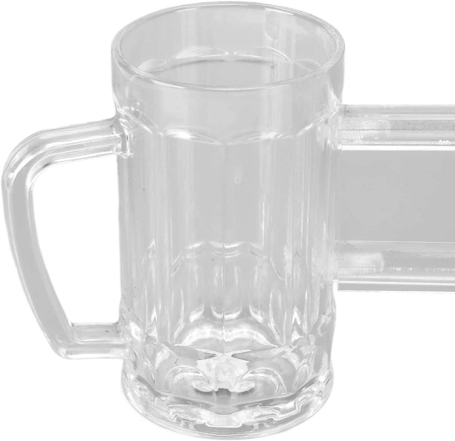 Double Conjoined Beer Glass, Comfortable To Use 430ml Beer Cup for KTV for Bar