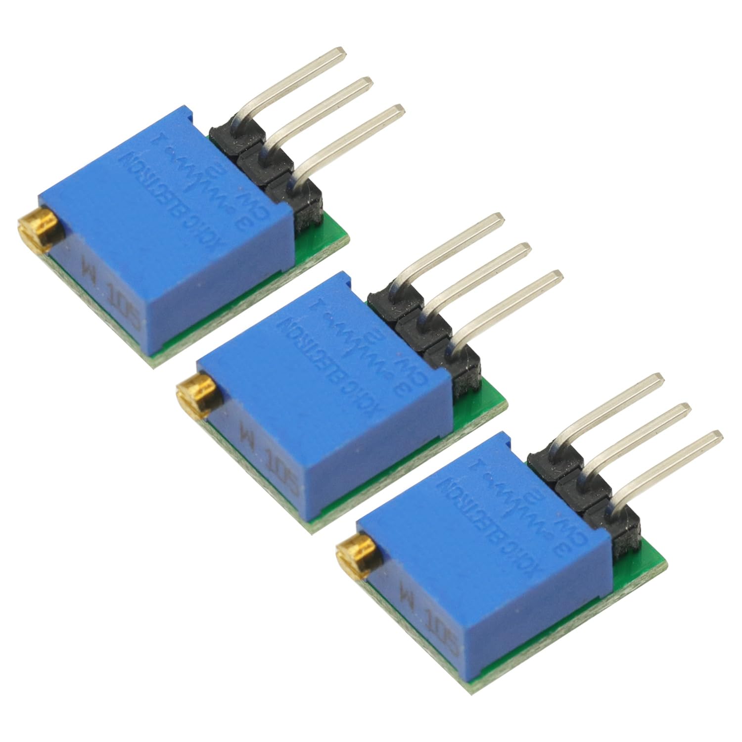 3Pcs 50Hz-6Khz Adjustable Signal Generator TP354 NE555 Module Square Wave Pulse Generator Oscillator Output Signal Source (50Hz-6Khz)