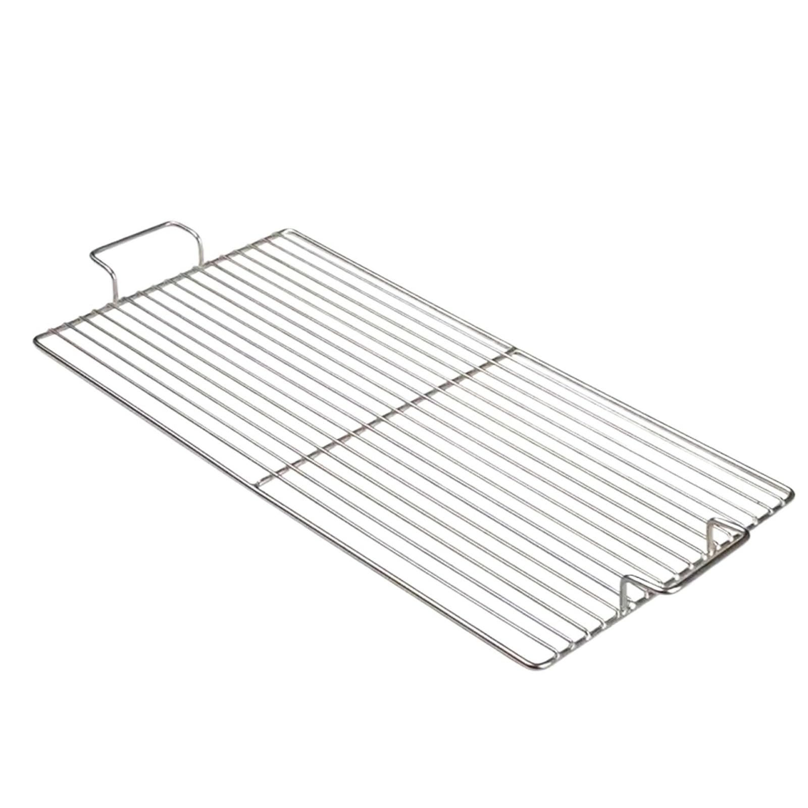 35 cm x 20 cm galwanizowana mata do grilla ze stali nierdzewnej – siatka grillowa do wędzenia, grillowania, pieczenia i pieczenia – idealna do gotowania na węglu drzewnym i na świeżym powietrzu