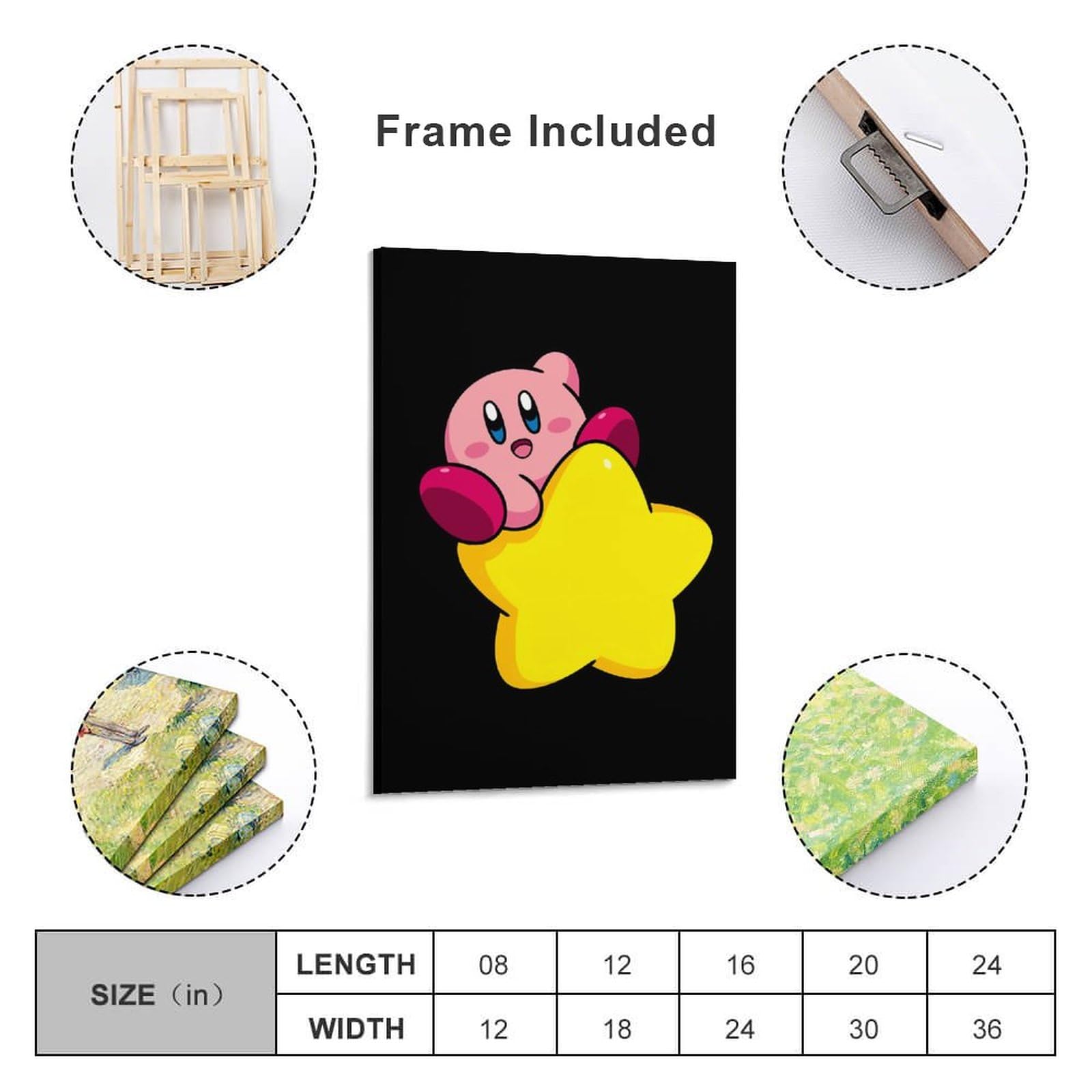 Amazon.co.jp: 星のカービィ アートボード アートパネル アート