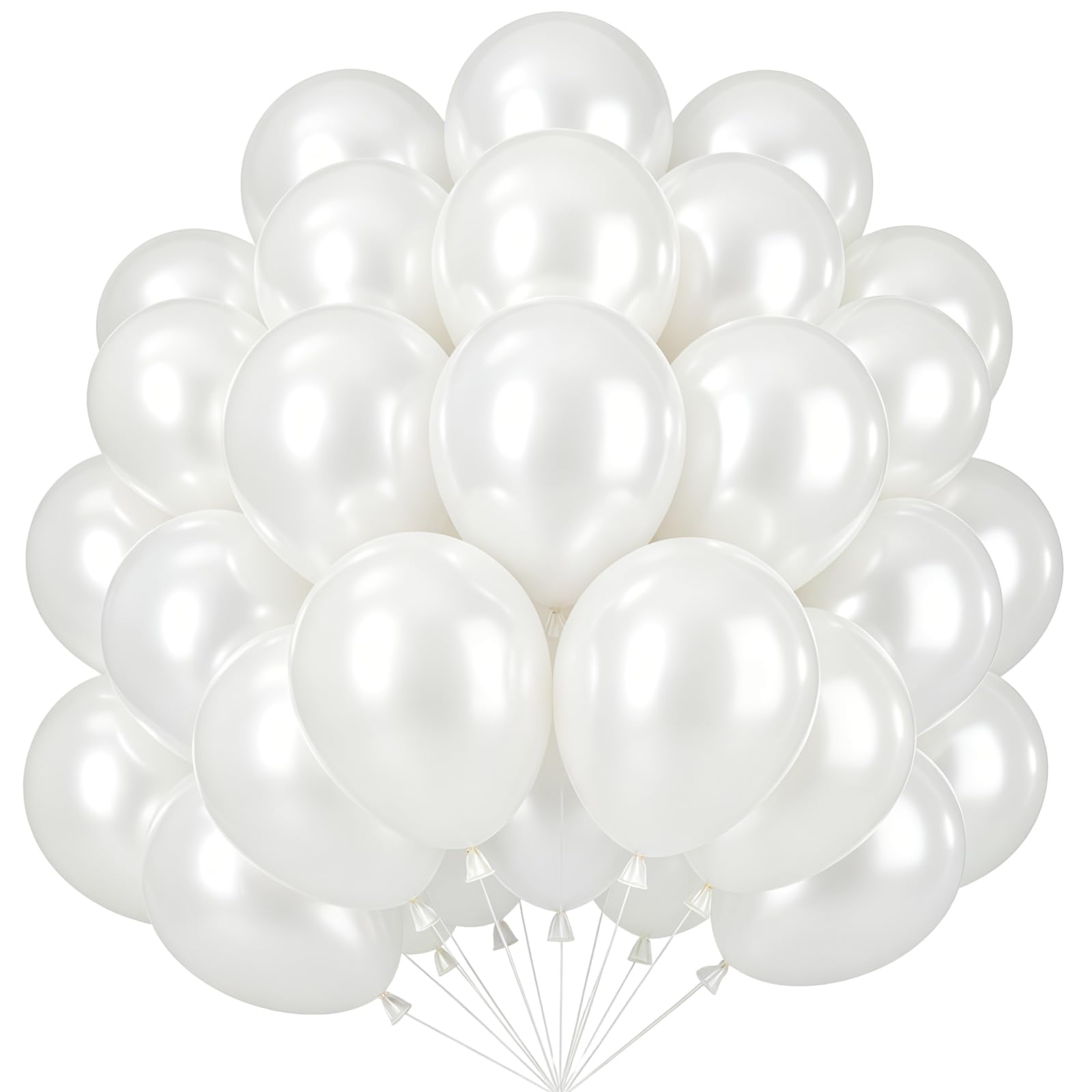 100er Pack 10 Zoll Latex Ballons Helium Luftballon Party Ballons Set für Babyparty Hochzeit Valentinstags Geburtstags Party Deko
