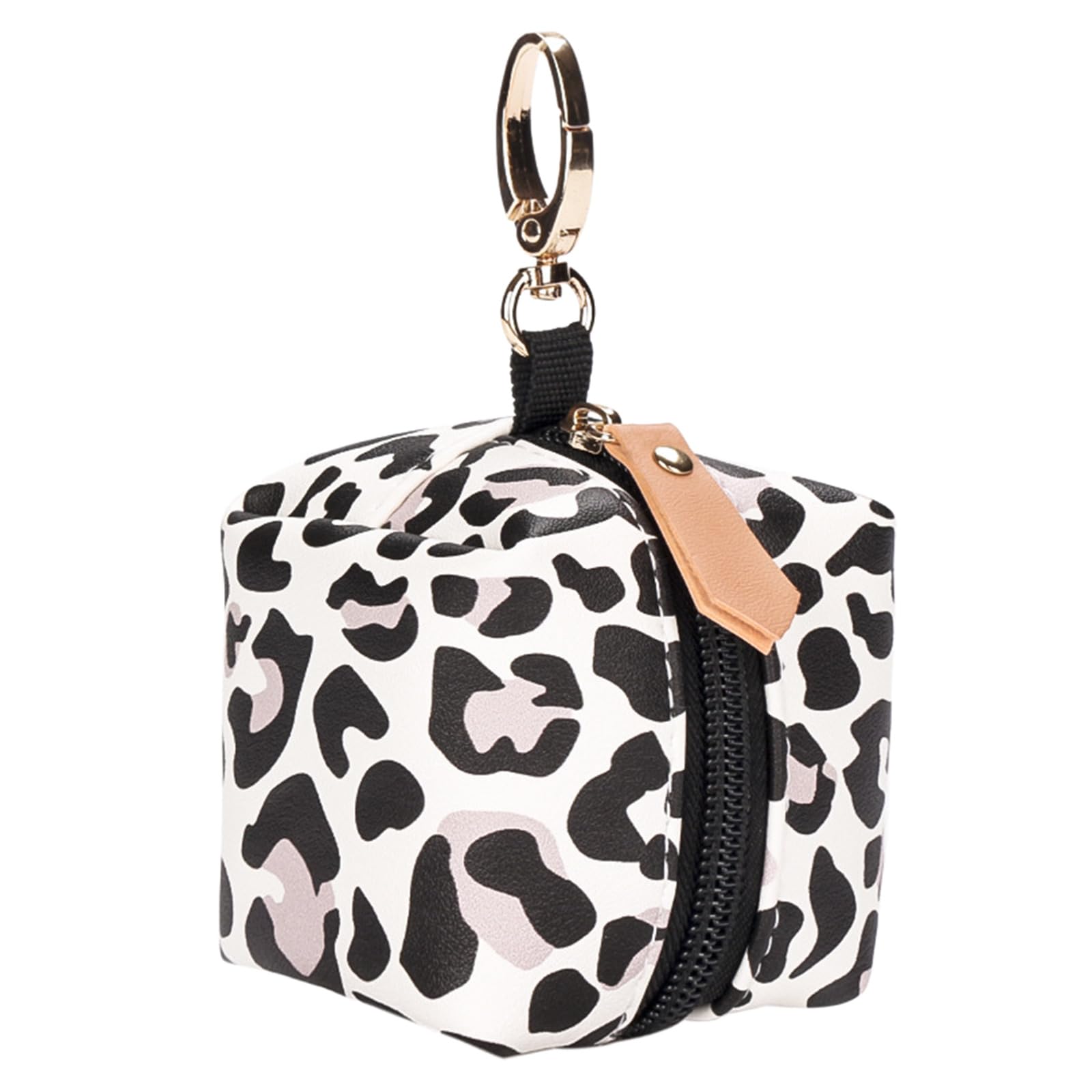 Waterproof Pacifier Case Key-Pod Holder PU Pacifier Holder Bag Pacifier Bag Pacifier Storage Container Holds 2 Pacifiers Pacifier Holder Case Waterproof Pacifier Case with Clip Pacifier Holder Bag