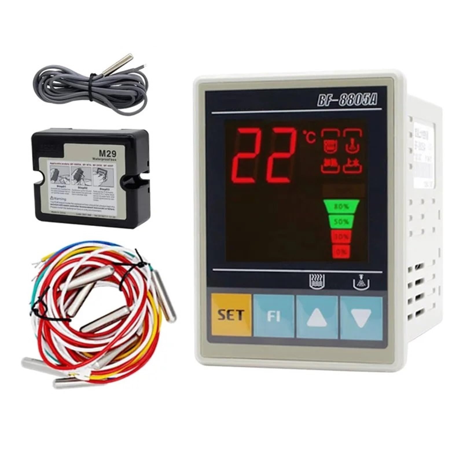 Temperature Controller BF-8805A Solar Heat Pump Automatic Water Level Control Instrument Sensing Line