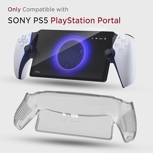 Miniatura 2 de Miimall Funda ultratransparente compatible con Playstation Portal delgada, suave TPU protección completa, antiarañazos, a prueba de golpes, funda