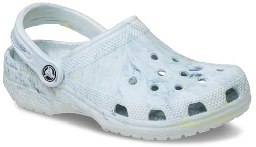 Image of Crocs Womens Classic Marbled Tie-dye Clogs