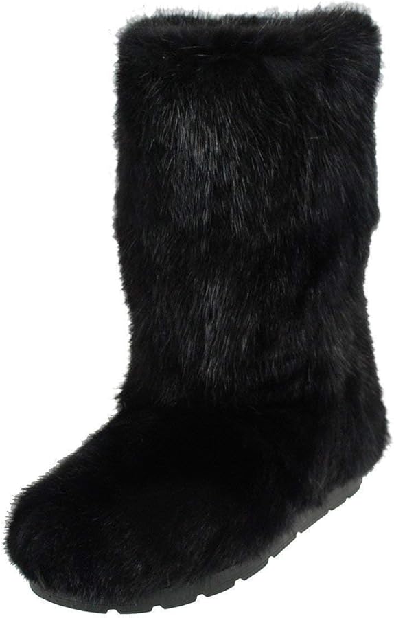 Amazon.com: Black/Brown Muskrat Fur Boots for Women, Model Mink Amazon.com: Black/Brown Muskrat Fur Boots for Women, Model Mink