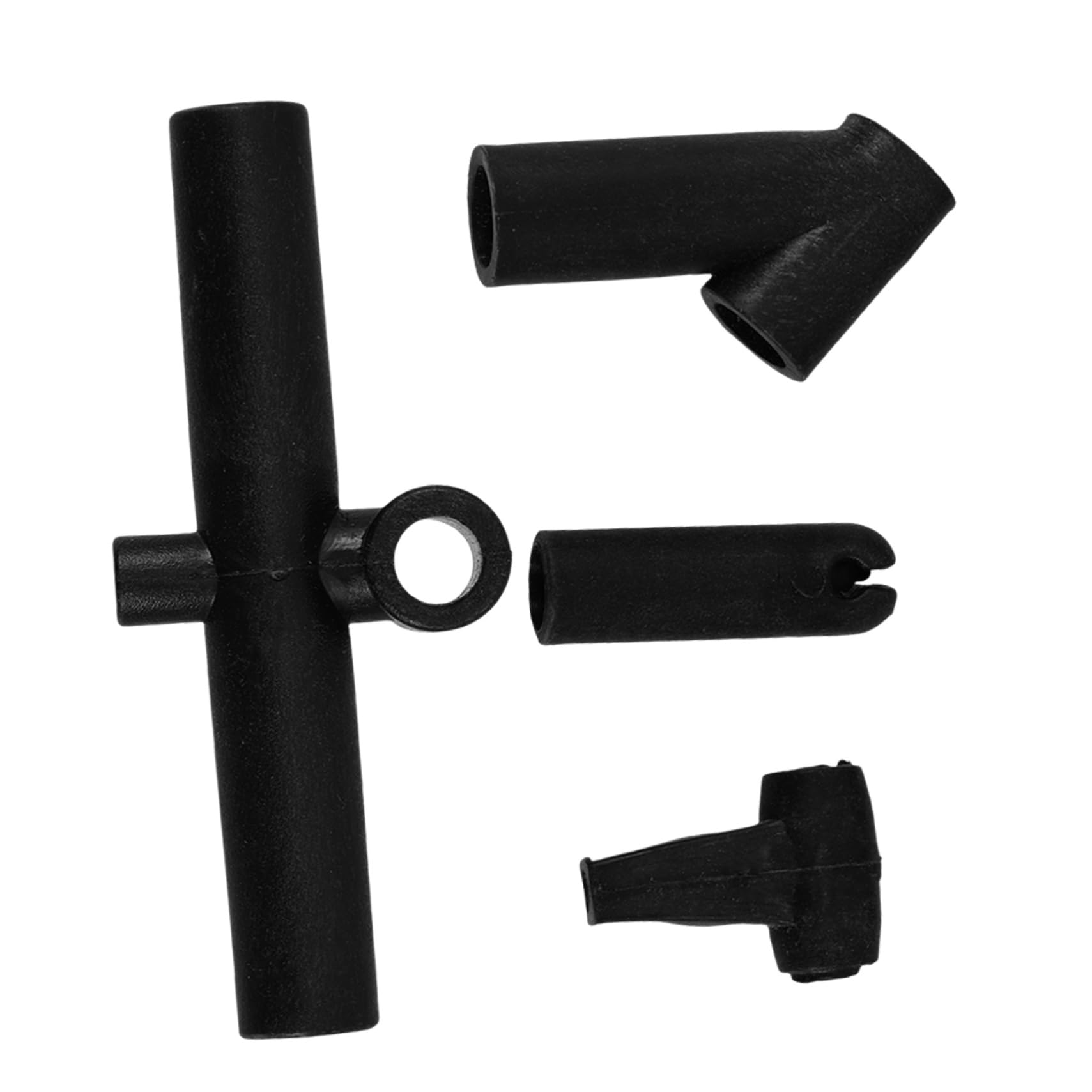 BESPORTBLE 1Set Plastic Kite Support Rod Connectors DIY Kite Supplies with Angled Straight Tee Connectors for Enhanced Stability for Creative Projects and Fun Learning