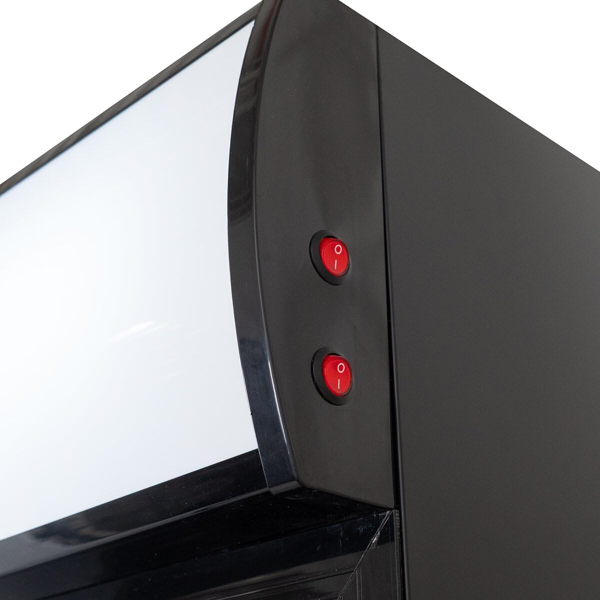 GastroHero Frigorifero per bevande ECO 1500 con ante a ribalta e luce