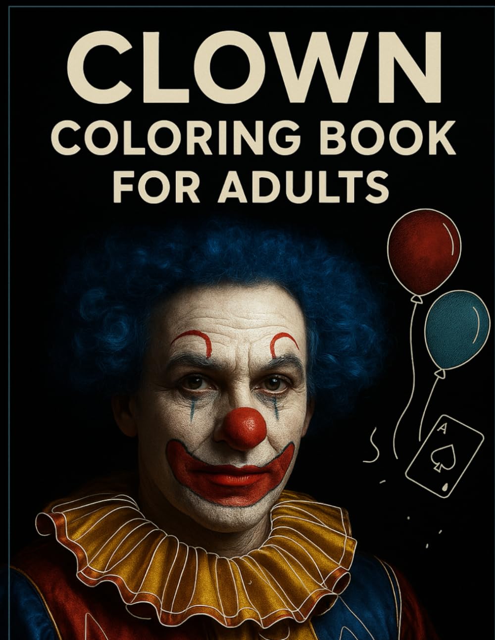 Clown Coloring Book For Adults: Fun, Strange, And Complex Clown Designs To Relieve Stress And Encourage Creativity: A Captivating Collection Of Fun, Whimsical, And Surreal Illustrations.