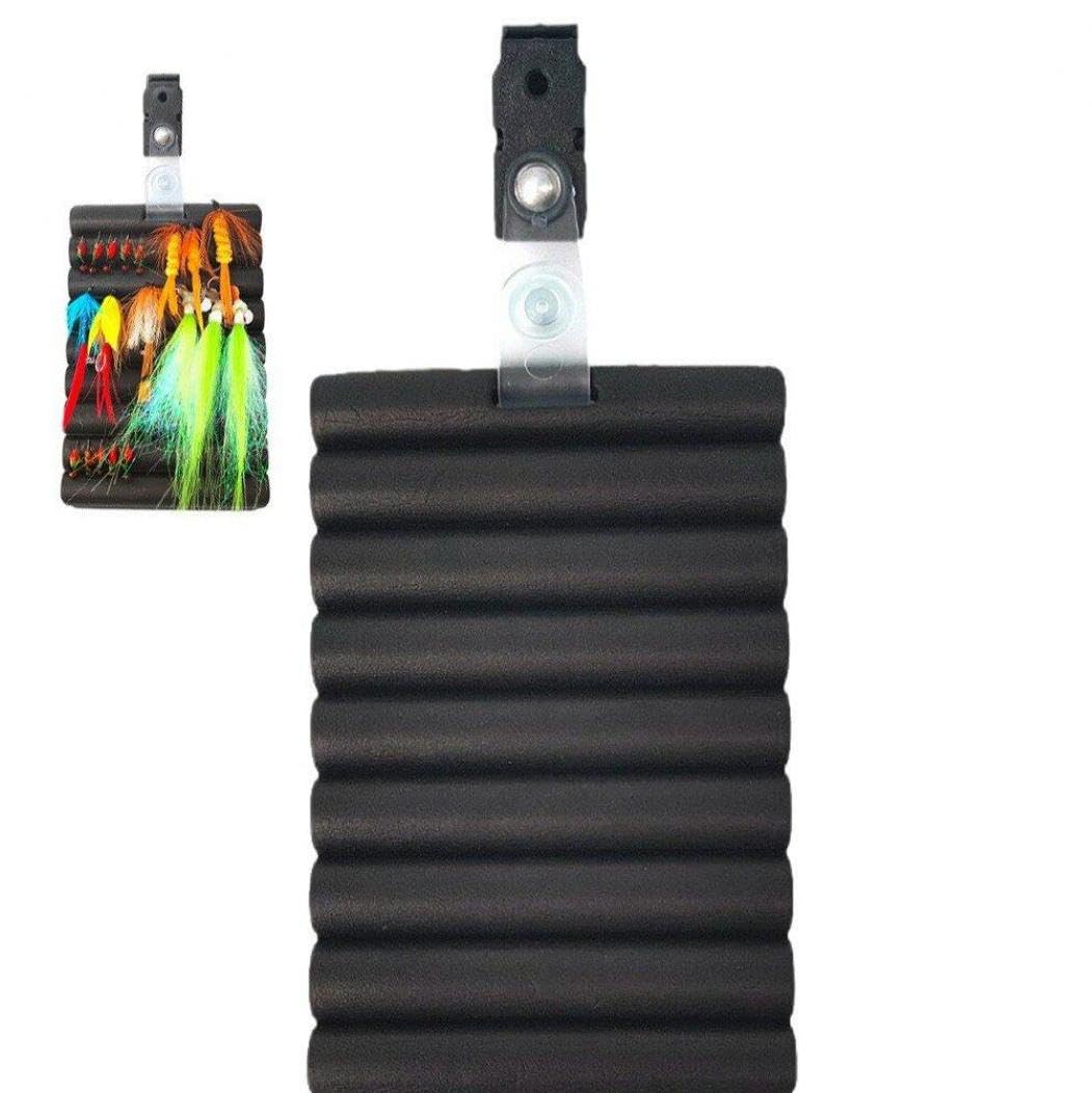 Amazon.co.jp: Toivexa リップル フォーム フライパッチ 釣りフックツール プレート ストリーム ロック タックルツール クリップ  釣り アクセサリー 乾燥ボード 黒 : スポーツ＆アウトドア