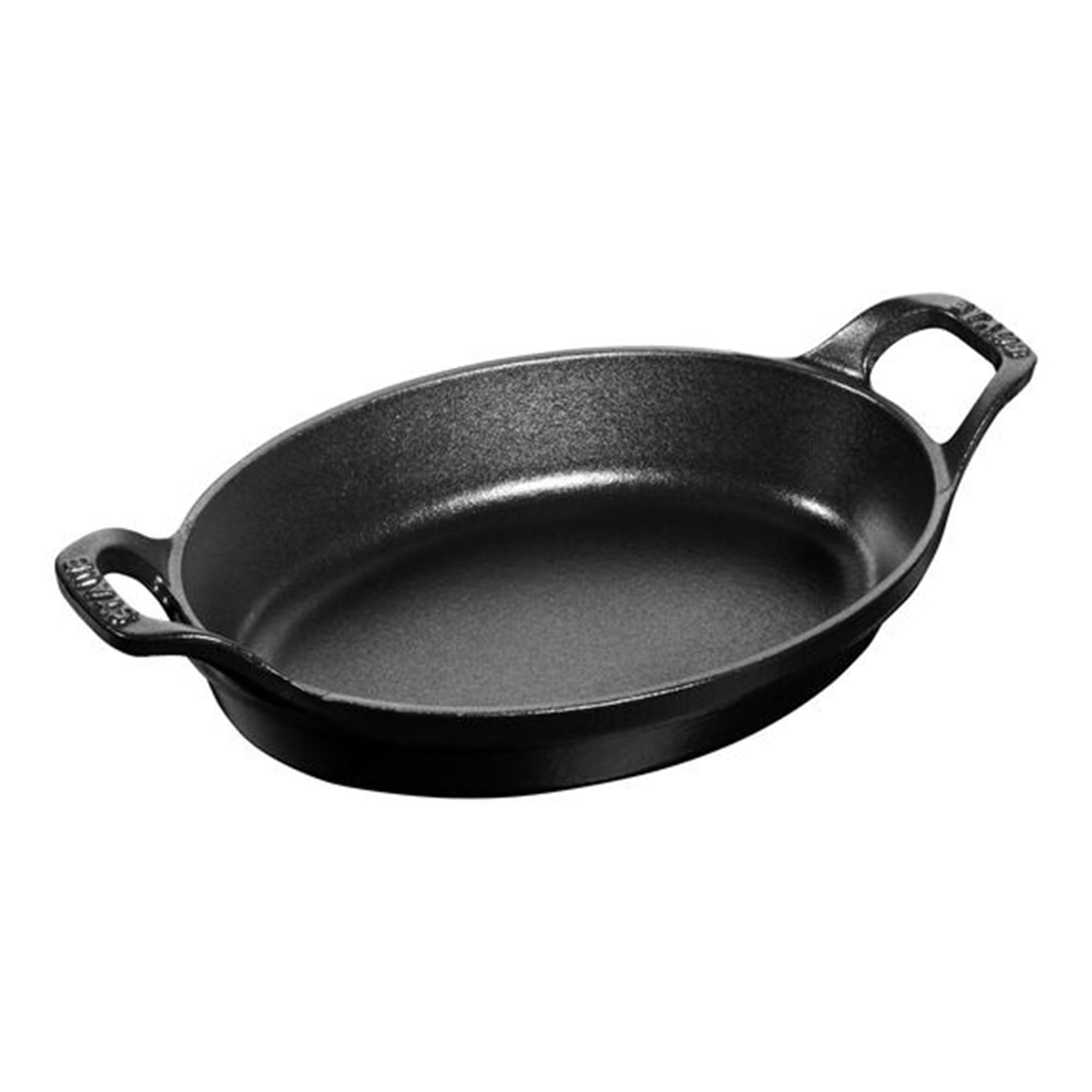 Amazon.com: Staub 8 1/4Inch Oval Roasting Dish, Black Matte