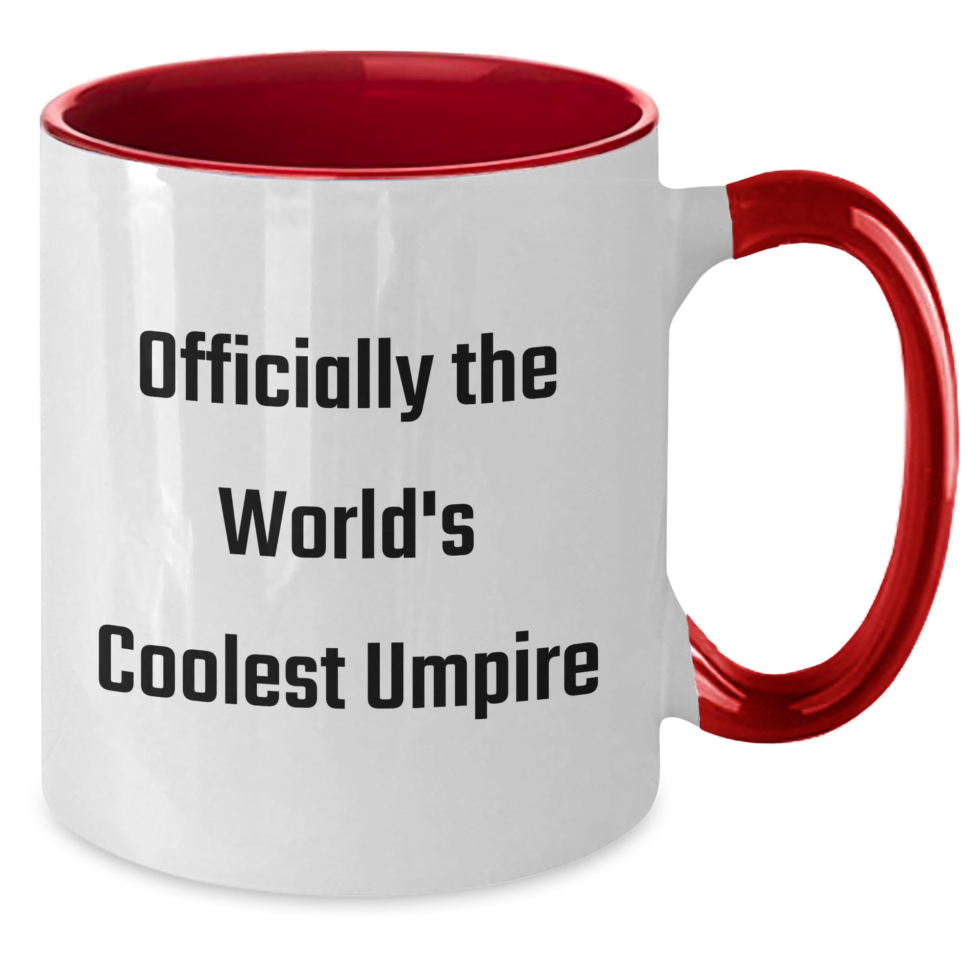 Officially The World's Coolest Umpire Funny Gifts for Umpires Umpire Appreciation Coffee Mug - Unique Birthday Unique Gifts for Umpires from Dad to Umpire Friend, Umpire Lovers, or Sports Enthusiasts