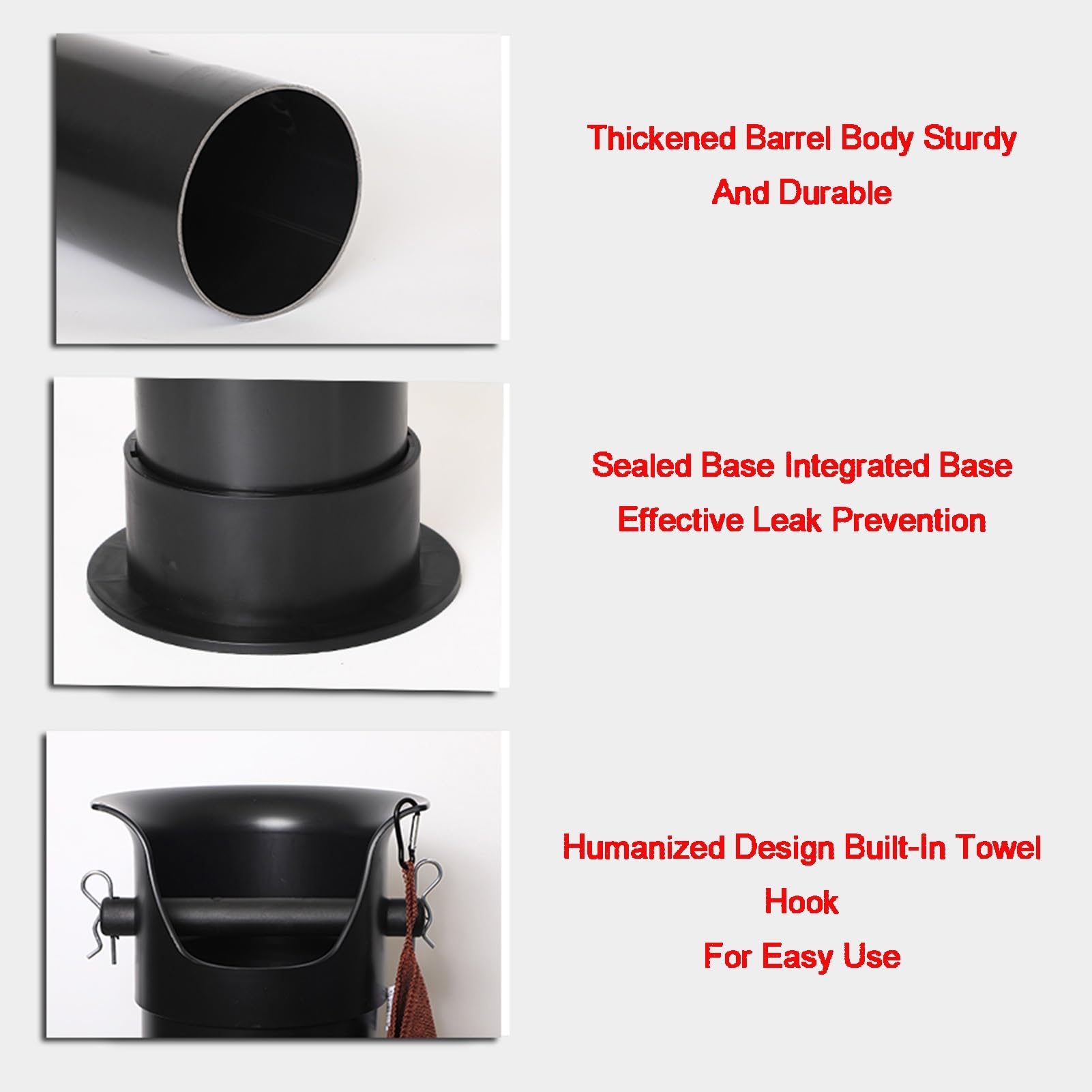 Pojemnik Na Zmieloną Kawę Espresso, Akcesoria Do Espresso Knock Box, Do Kawiarni Barista(Black)