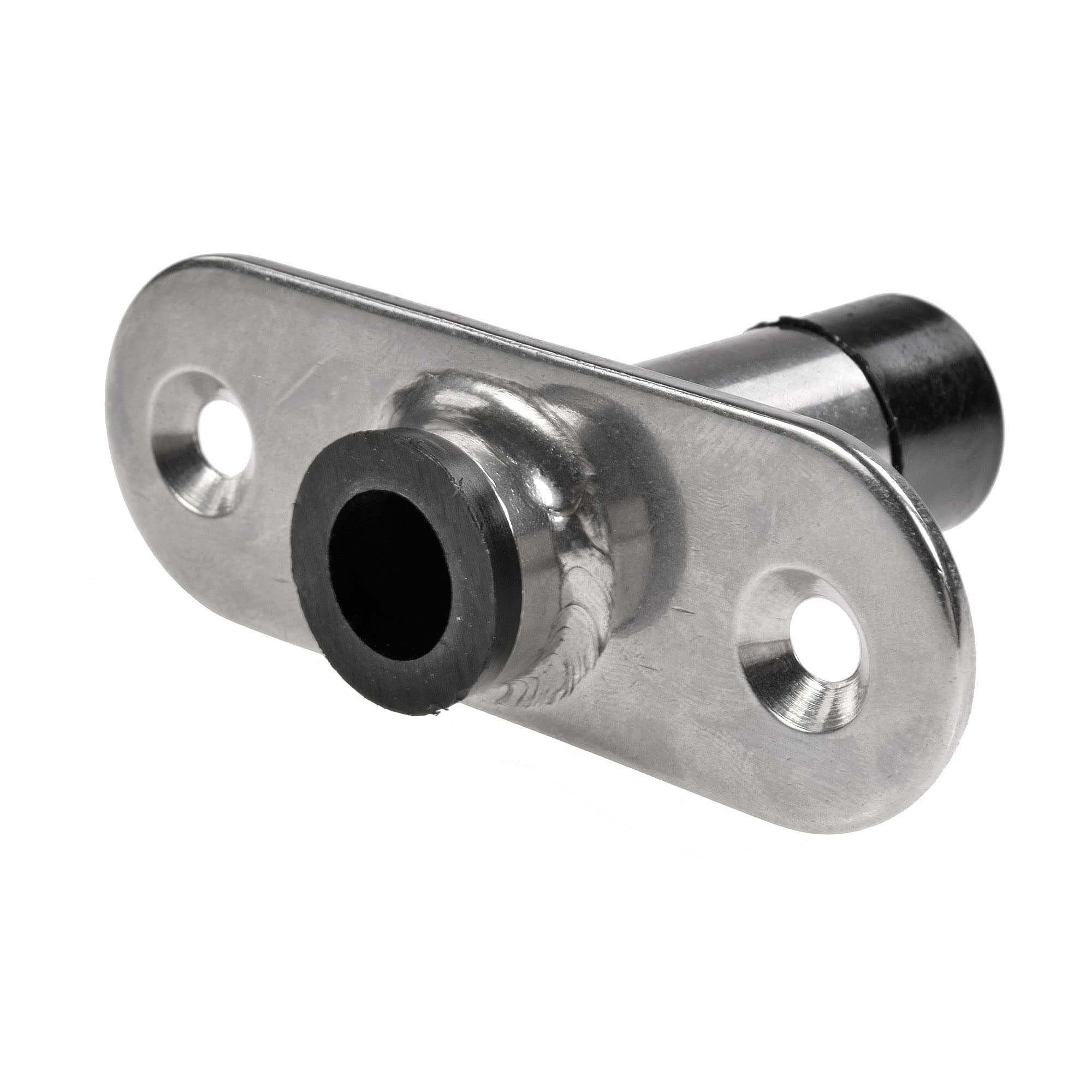 John Paddle - Boccola a sfera in acciaio INOX con presa dritta (2 paia)