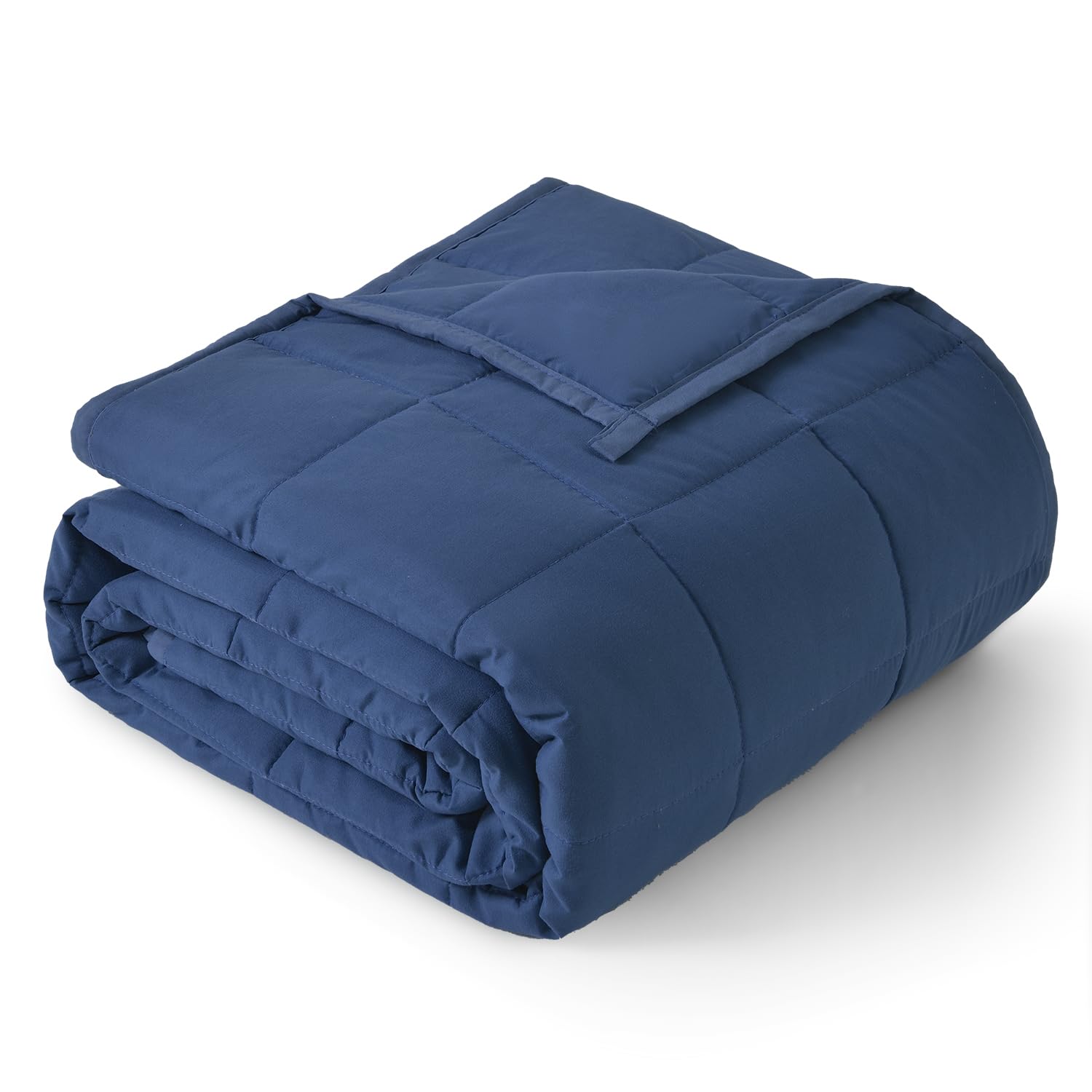 Topblan Cooling Weighted Blanket for Adults, 15 lbs 60 x 80 Queen Size Bed