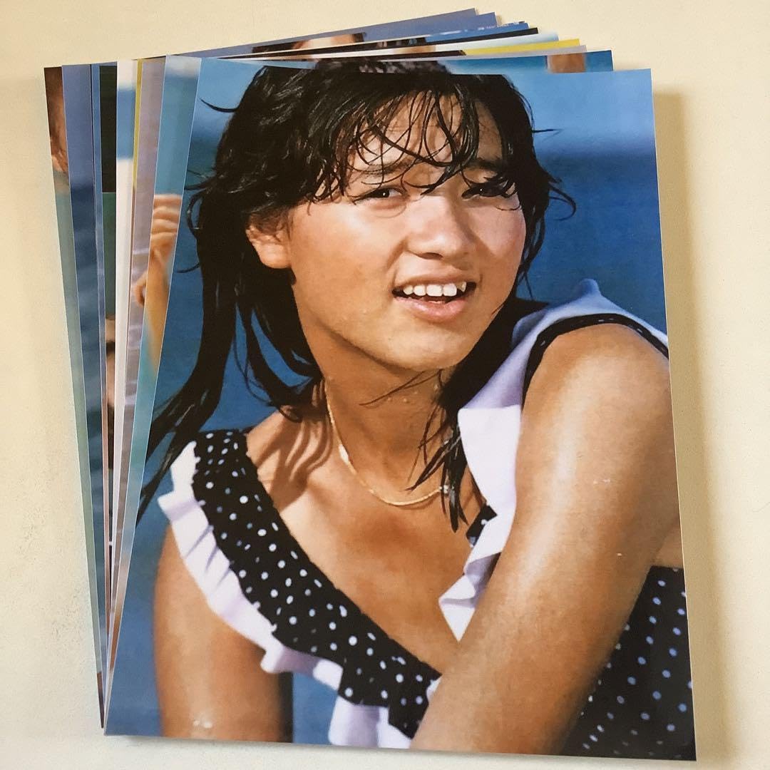 Amazon.co.jp: 80052 石野陽子 L判写真10枚セット 昭和アイドル : おもちゃ