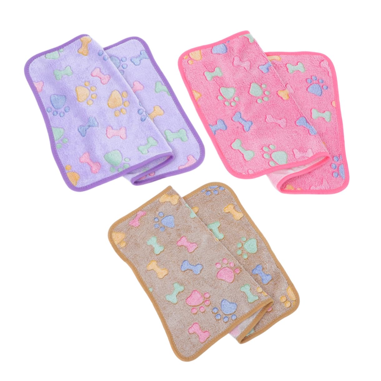 Couvertures polaires chiens et chats lavables Toddmomy contre poils paniers